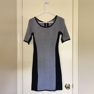 NWOT BB Dakota Striped Zipper Sweater Dress Size S